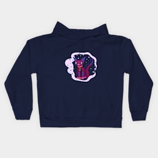 Purple space vibe Kids Hoodie